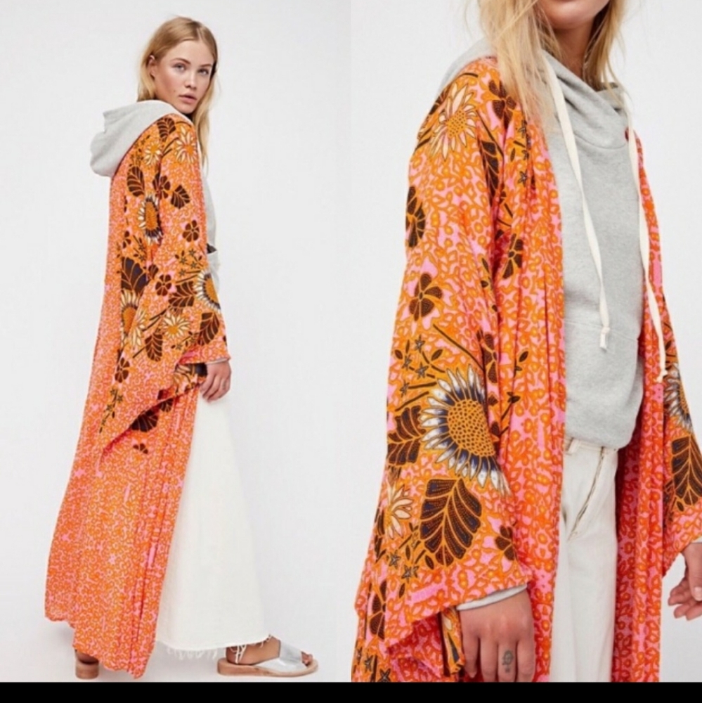 RARE Free People Borneo Kimono